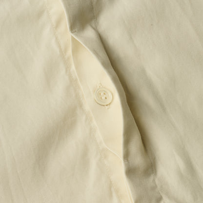 CSH-33 / 100/2 Cotton Broad / Ivory / スキッパーシャツ